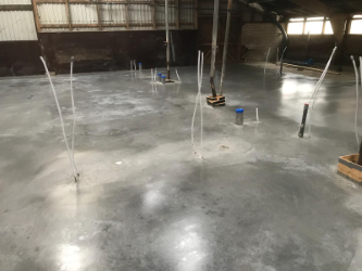 Nieuw sanitair gebouw in aanbouw!